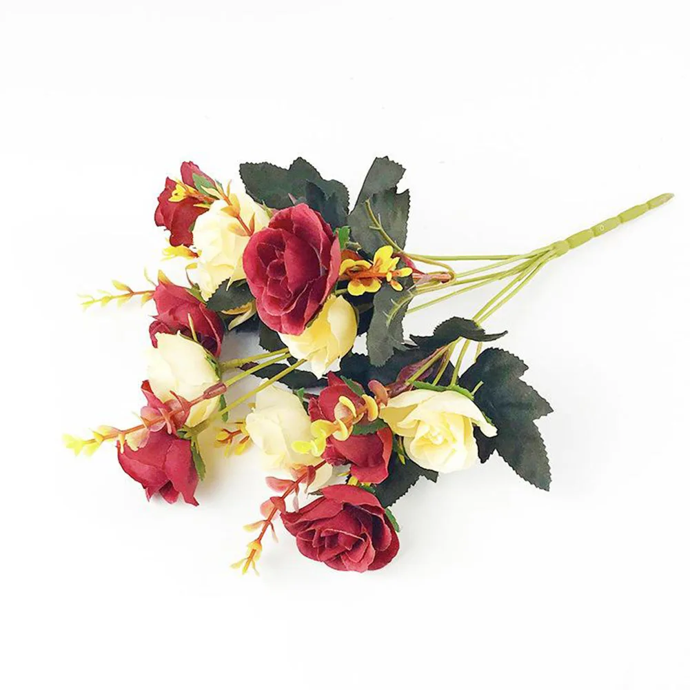 36cm 12 Heads Artificial Silk Rose Flower Bunch Bouquet Fake Flowers Festival Supplies Home Decor Bouquet Home Decor Gift
36cm 12 Heads Artificial Silk Rose Flower Bunch Bouquet Fake Flowers Festival Supplies Home Decor Bouquet Home Decor Gift