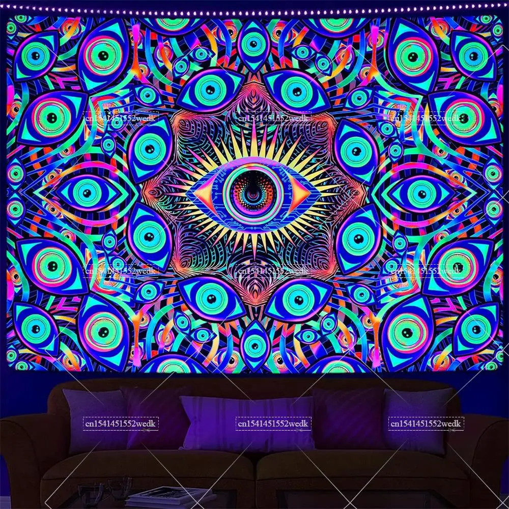 Черный свет реактивный гобелен FFO, мандала, полиэстер
Черный свет реактивный гобелен FFO, мандала, полиэстер