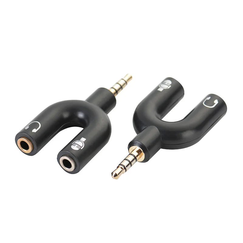 10-100pcs 3.5mm Jack Male To Female Headphone Stereo Earphone Audio Splitter U Shape For Mobile Phone
10-100pcs 3.5mm Jack Male To Female Headphone Stereo Earphone Audio Splitter U Shape For Mobile Phone