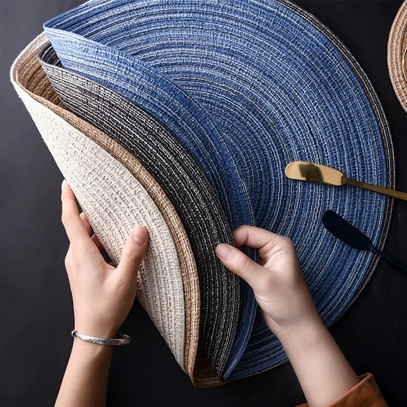 6pcs/set Breakfast Boho Placemat Straw Heat Placemat Pad Tabl Coaster Mat Linen Placemats For Dinner Tabl Round Tabl Placemat
6pcs/set Breakfast Boho Placemat Straw Heat Placemat Pad Tabl Coaster Mat Linen Placemats For Dinner Tabl Round Tabl Placemat