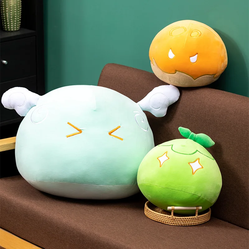 30/50cm Genshin Impact Slime Plush Toy Stuffed Pillow Anime Kawaii Slime Pillow Cushion Doll Toys for Kids Girls Birthday Gift
30/50cm Genshin Impact Slime Plush Toy Stuffed Pillow Anime Kawaii Slime Pillow Cushion Doll Toys for Kids Girls Birthday Gift