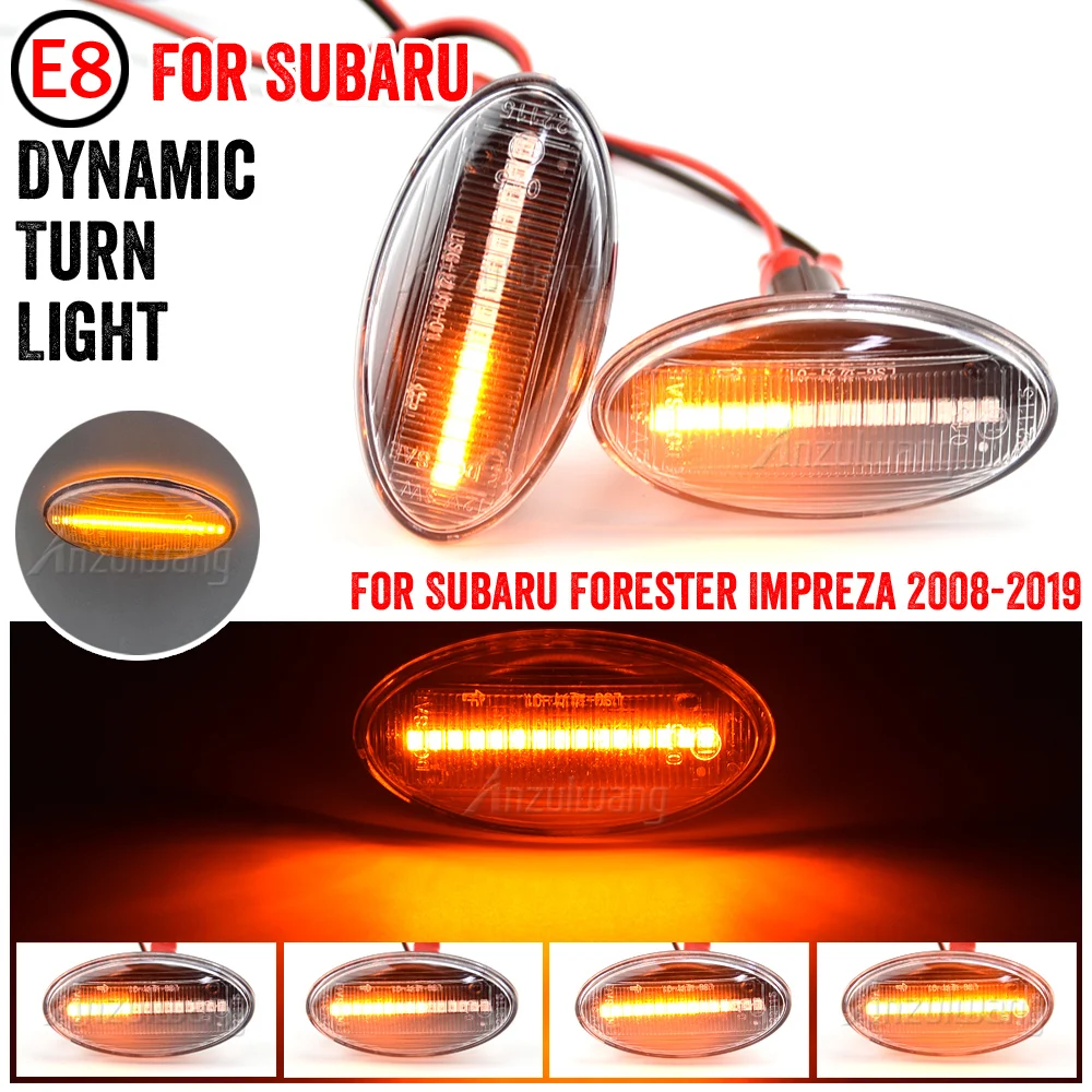 LED Dynamic Side Marker Turn Signal Light For Subaru Forester Impreza Sequential Blinker 2008 2009 2010-2019
LED Dynamic Side Marker Turn Signal Light For Subaru Forester Impreza Sequential Blinker 2008 2009 2010-2019