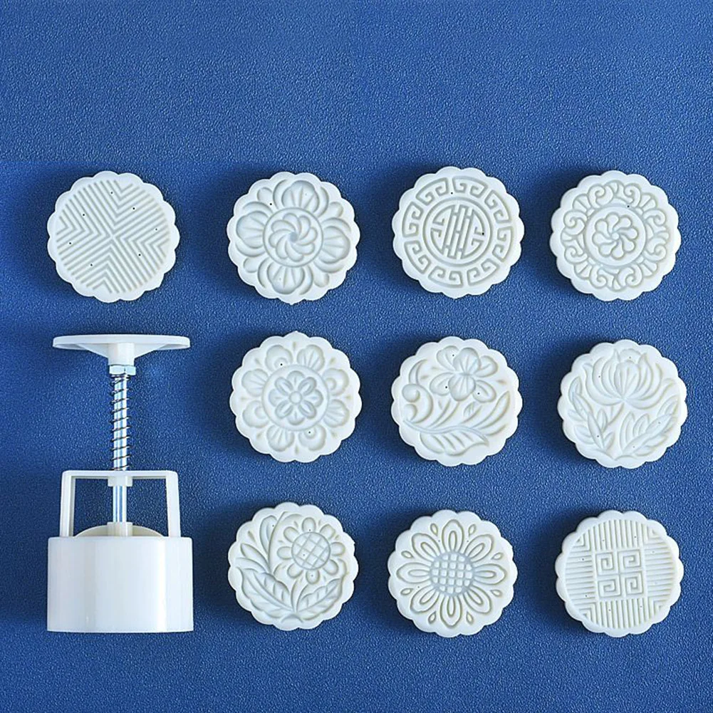 Mooncake Mould Cookies Round Pastry Moon Cake DIY Flower Shape Mold Cookie Stamp Moon Cake Mid-Autumn Festival Pastry Mould
Mooncake Mould Cookies Round Pastry Moon Cake DIY Flower Shape Mold Cookie Stamp Moon Cake Mid-Autumn Festival Pastry Mould