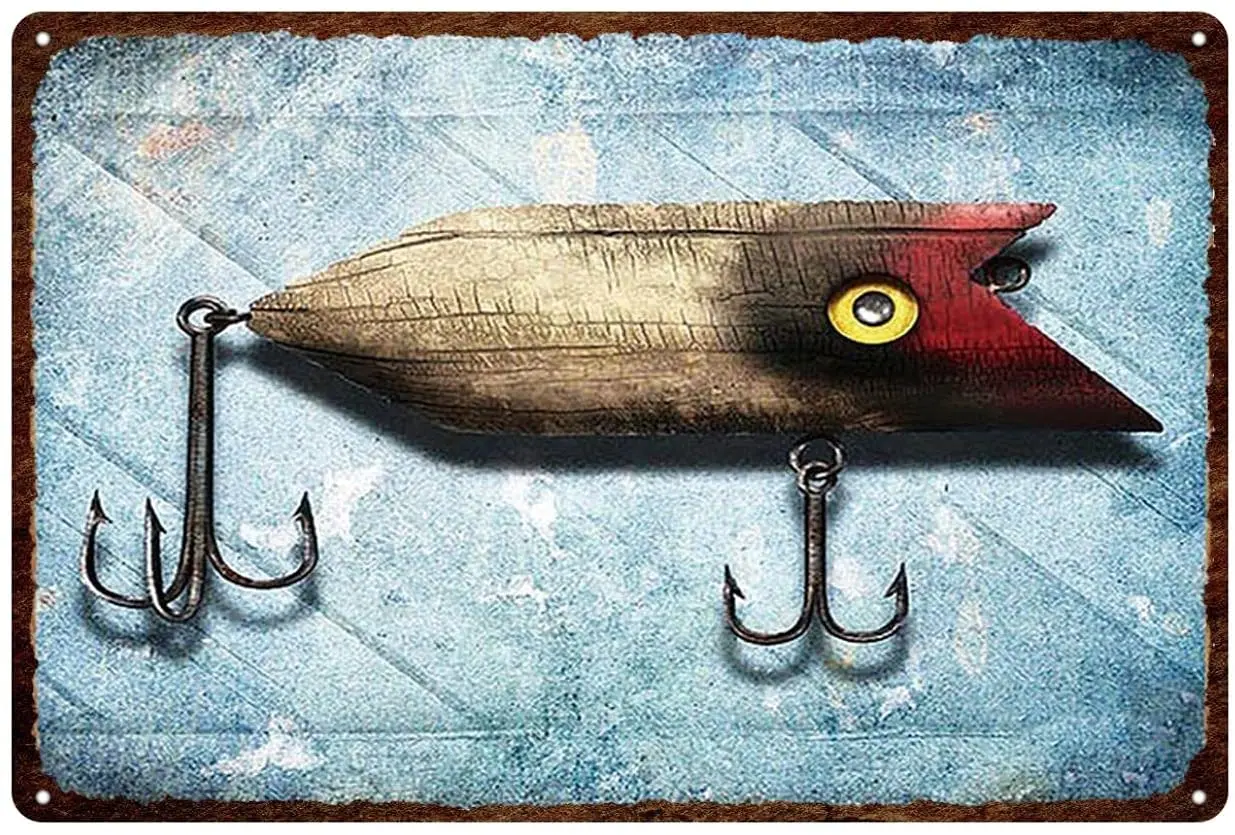 Fishing Metal Sign Vintage Fishing Rules Tin Sign Retro Bar Home Farm Man Cave Decor Wall Plate Painting 12*8 INCH
Fishing Metal Sign Vintage Fishing Rules Tin Sign Retro Bar Home Farm Man Cave Decor Wall Plate Painting 12*8 INCH