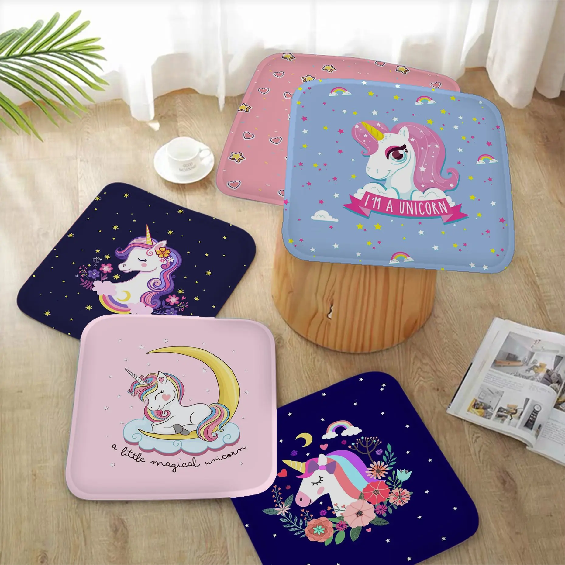 Cartoon Fashion Unicorn Creative Dining Chair Cushion Circular Decoration Seat For Office Desk Cushion Pads
Cartoon Fashion Unicorn Creative Dining Chair Cushion Circular Decoration Seat For Office Desk Cushion Pads