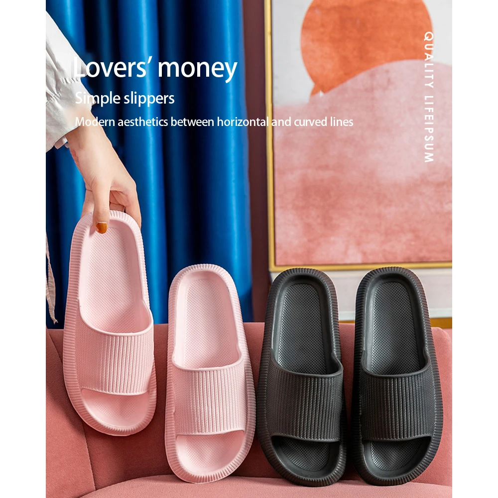 ZUZZEE Women Thick Platform Slippers Summer Beach Eva Soft Sole Slide Sandals Indoor Bathroom Couple Slippers Non-Slip Sandals
ZUZZEE Women Thick Platform Slippers Summer Beach Eva Soft Sole Slide Sandals Indoor Bathroom Couple Slippers Non-Slip Sandals