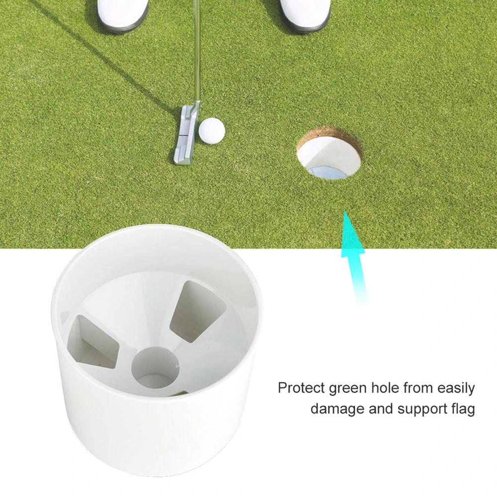 1 Pcs Golf Hole Cup 10cm Plastic White Golf Putting Green Hole-Cup Cover Ring Golf Course Practice Putting Trainer
1 Pcs Golf Hole Cup 10cm Plastic White Golf Putting Green Hole-Cup Cover Ring Golf Course Practice Putting Trainer