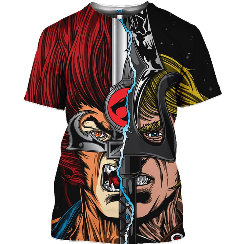 Новинка лета 2023, футболка с 3D принтом аниме Thundercat, мужская и женская мода, большие размеры, для детей, для мальчиков и девочек, кавайные футболки, топы, мужская одежда
Новинка лета 2023, футболка с 3D принтом аниме Thundercat, мужская и женская мода, большие размеры, для детей, для мальчиков и девочек, кавайные футболки, топы, мужская одежда