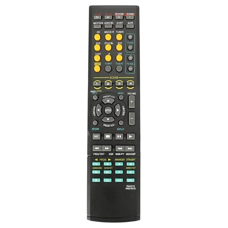 Remote Control RAV315 WN22730EU Spare Part for RX-V450 RX-V461 RX-V561 RAV311 45BA
Remote Control RAV315 WN22730EU Spare Part for RX-V450 RX-V461 RX-V561 RAV311 45BA