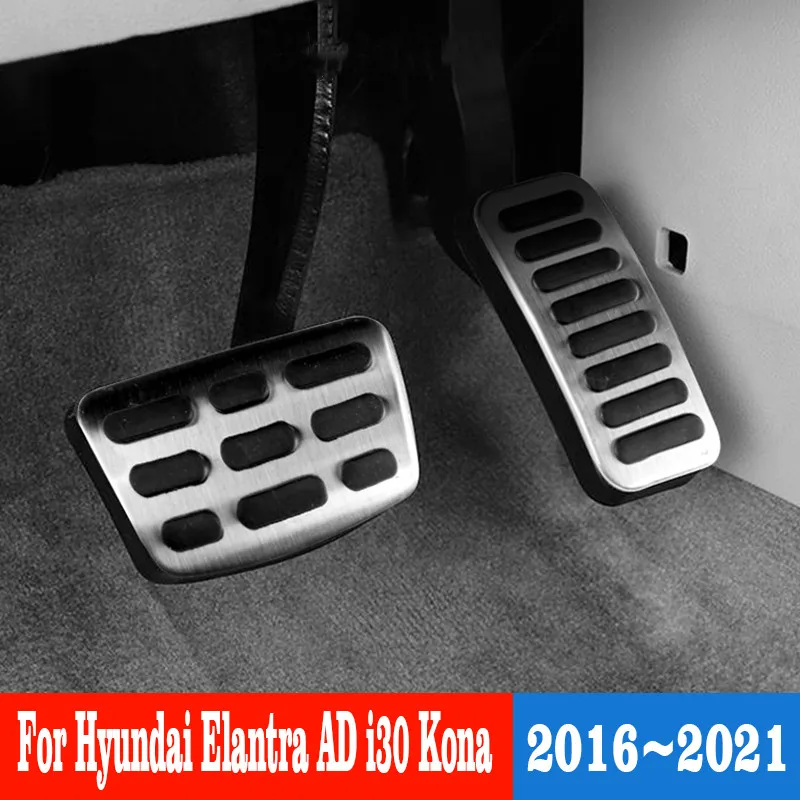 Car Accelerator Clutch Brake Non-Slip Foot Pedal Cover For Hyundai Elantra AD i30 Kona 2016 2017 2018 2019 2020 2021 Accessories
Car Accelerator Clutch Brake Non-Slip Foot Pedal Cover For Hyundai Elantra AD i30 Kona 2016 2017 2018 2019 2020 2021 Accessories
