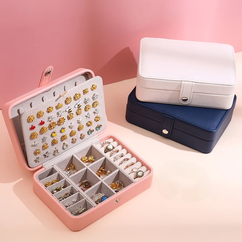 Fashion Mini Jewelry Display Case Ring Box Cabinet Armoire Portable Organizer Case Travel Storage Joyeros Organizador De Joyas
Fashion Mini Jewelry Display Case Ring Box Cabinet Armoire Portable Organizer Case Travel Storage Joyeros Organizador De Joyas