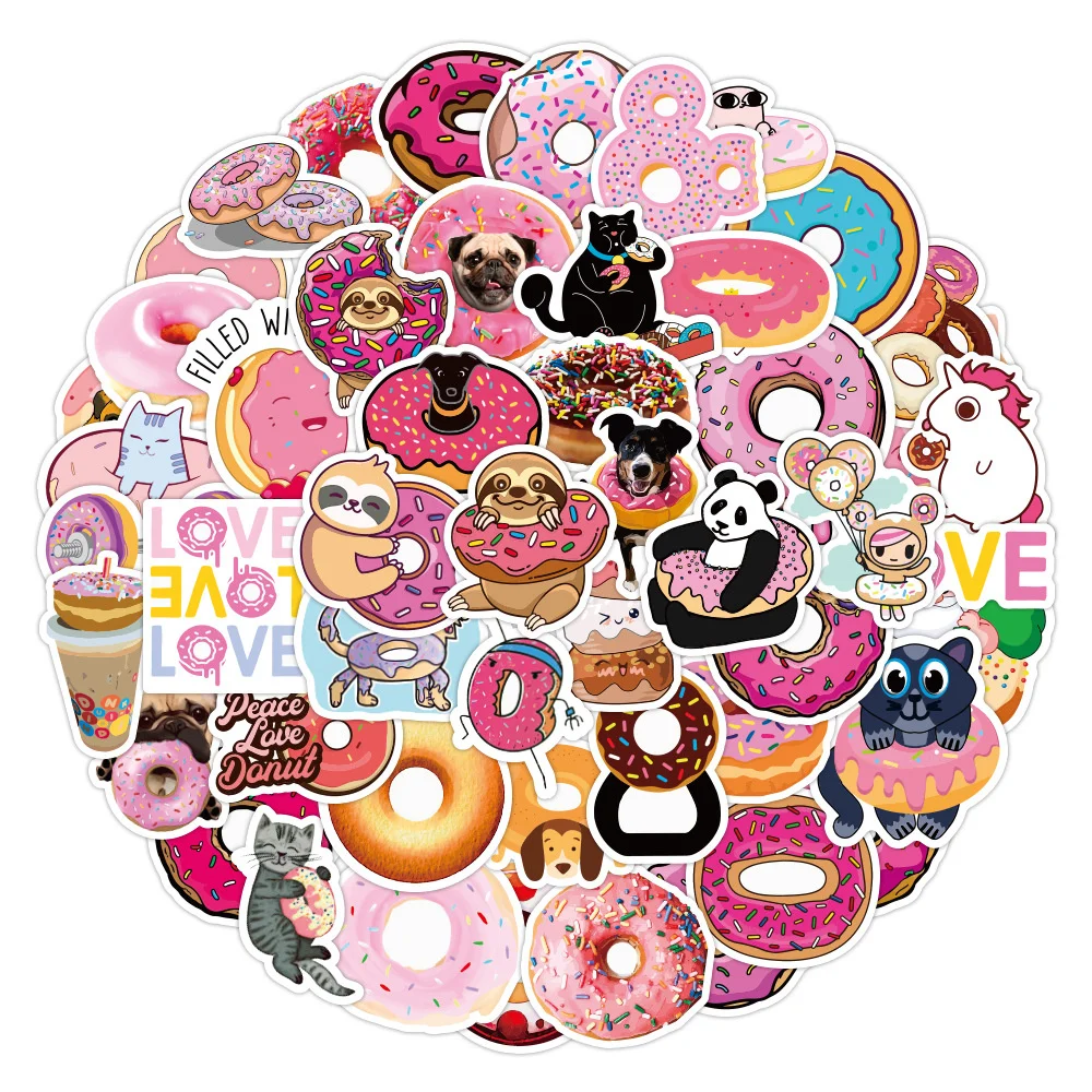 10/30/50PCS Cartoon Cute Donut Stickers for Kids Toys Luggage Laptops IPad Gifts Refrigerator Waterproof Stickers Wholesale
10/30/50PCS Cartoon Cute Donut Stickers for Kids Toys Luggage Laptops IPad Gifts Refrigerator Waterproof Stickers Wholesale