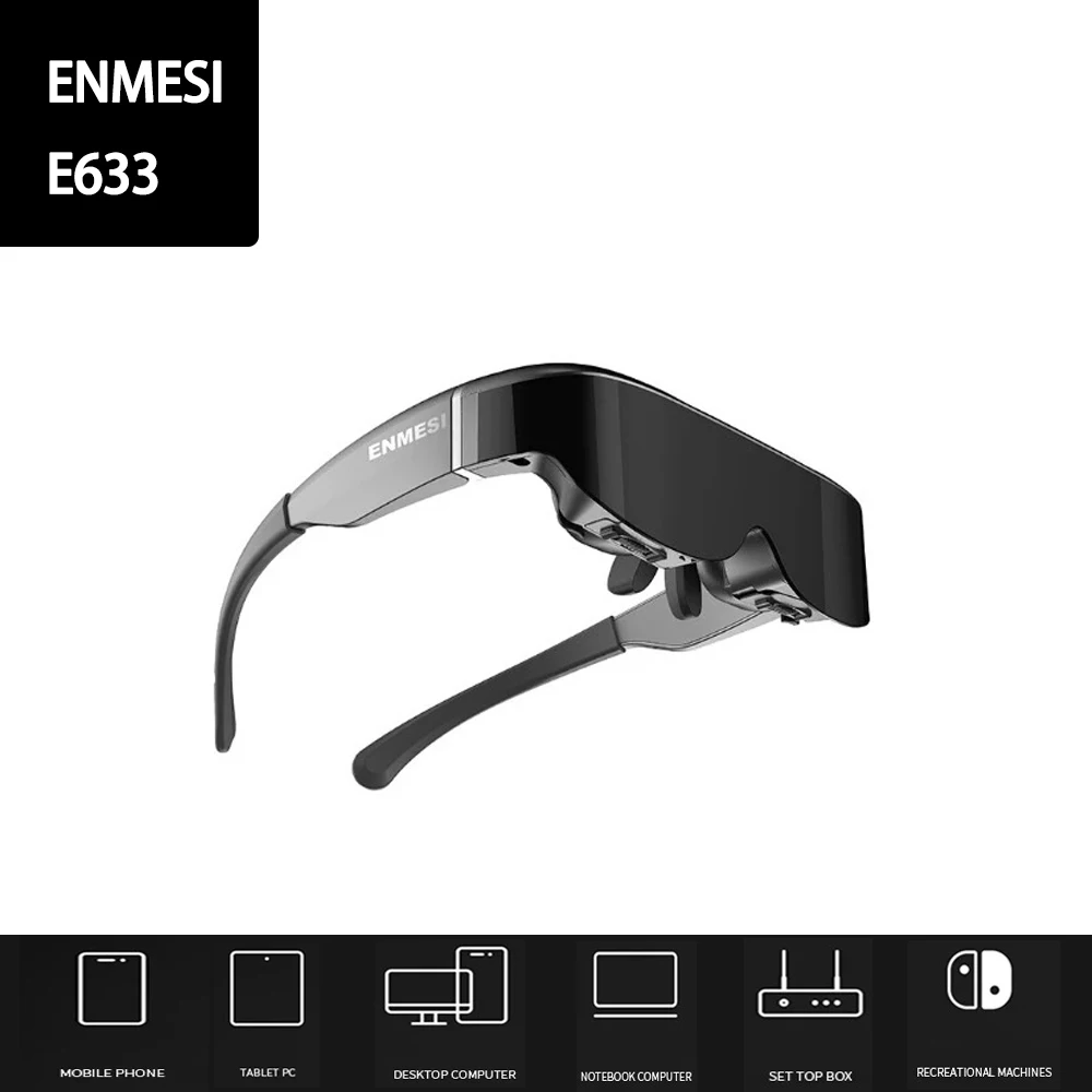 3d-очки виртуальной реальности ENMESI E633 с креплением на голову адаптируются к