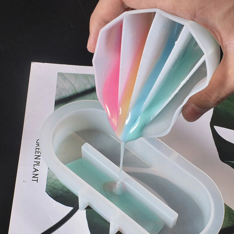 2-5 Grids Clear Silicone Mixing Measuring Cup DIY Liquid Epoxy Resin Distribution Hobby Craft Casting Jewelry Making DIY Tools
2-5 Grids Clear Silicone Mixing Measuring Cup DIY Liquid Epoxy Resin Distribution Hobby Craft Casting Jewelry Making DIY Tools