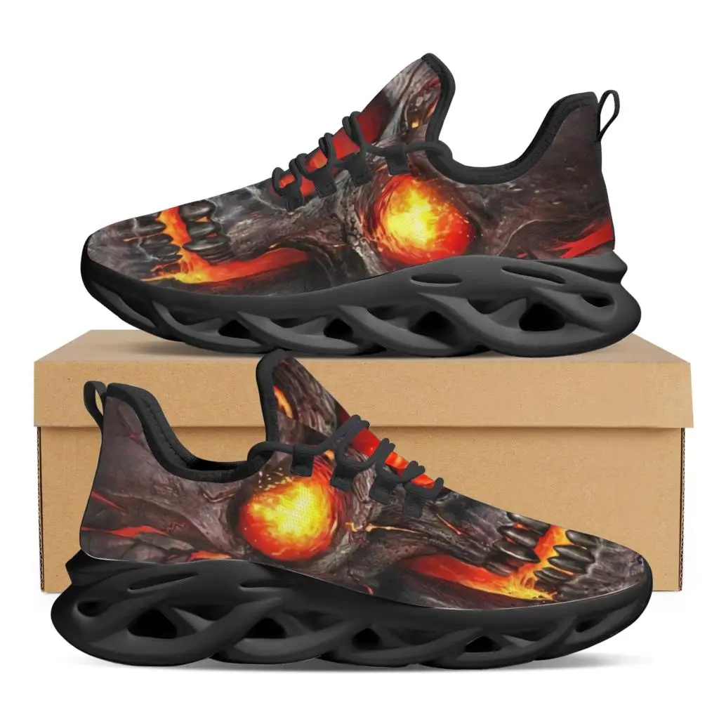 Flaming Skull Print Soft Sole Mesh Lace Up Shoes Elegant Comfortable Ladies Flat Shoes New High Quality Non-slip Sneakers Female
Flaming Skull Print Soft Sole Mesh Lace Up Shoes Elegant Comfortable Ladies Flat Shoes New High Quality Non-slip Sneakers Female