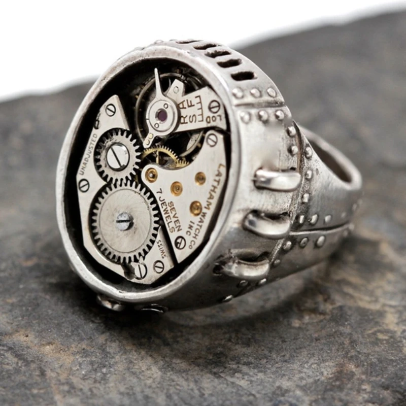 Fashion Metal Alloy Gear Shape Rings for Men Vintage Creative Design Steam Punk Handmade Rings Party Jewelry Anniversary Gift
Fashion Metal Alloy Gear Shape Rings for Men Vintage Creative Design Steam Punk Handmade Rings Party Jewelry Anniversary Gift