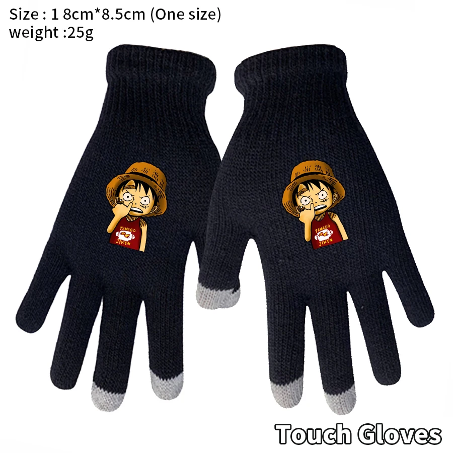 Anime One Piece Winter Warm Knitted Print Full Finger Gloves Unisex Outdoor Cycling Touch Screen Fashion Mittens Cartoon Gifts
Anime One Piece Winter Warm Knitted Print Full Finger Gloves Unisex Outdoor Cycling Touch Screen Fashion Mittens Cartoon Gifts