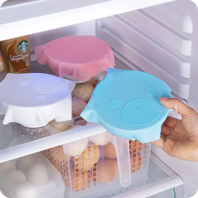 NEW2023 Food Wraps Seal Cover Silicone Cartoon Kitchen Tools Reusable Stretch Multifunctional Food Fresh Keeping Saran Wrap
NEW2023 Food Wraps Seal Cover Silicone Cartoon Kitchen Tools Reusable Stretch Multifunctional Food Fresh Keeping Saran Wrap
