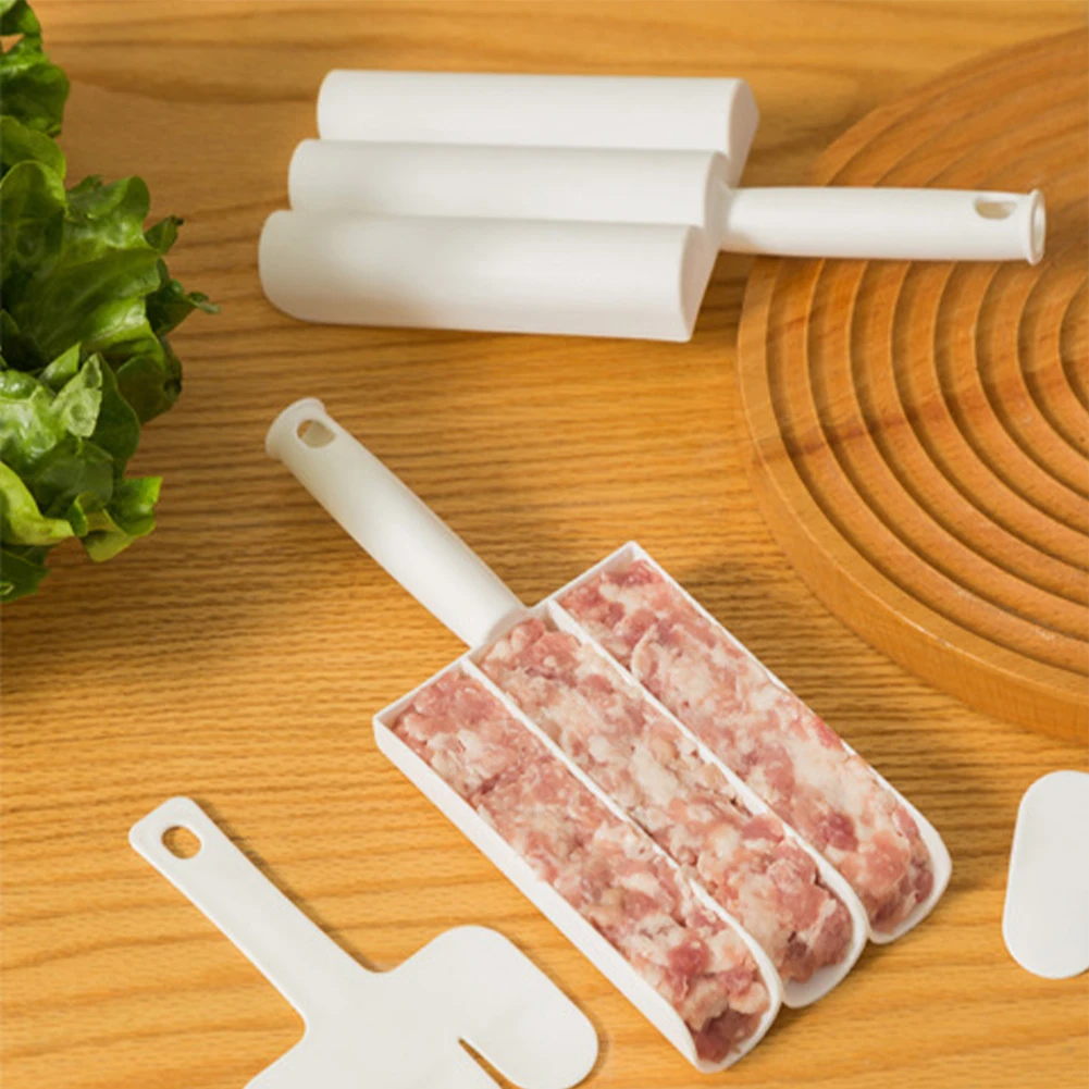 New Triple Quadra Meatball Maker Fried Fish Beaf Meat Making Balls Mold Spoon Meat Home Kitchen Cooking Outdoor BBQ Gadgets
New Triple Quadra Meatball Maker Fried Fish Beaf Meat Making Balls Mold Spoon Meat Home Kitchen Cooking Outdoor BBQ Gadgets