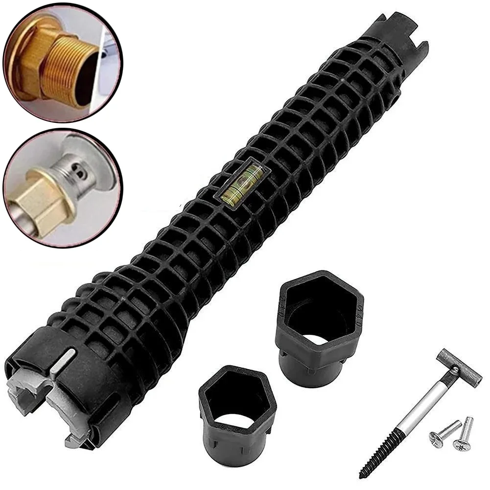 8In1 Sink Repair Wrench Multifunctional Bathroom Installation Non-slip Wrench HouseholdPlumbing Installation Tool Sink Installer
8In1 Sink Repair Wrench Multifunctional Bathroom Installation Non-slip Wrench HouseholdPlumbing Installation Tool Sink Installer