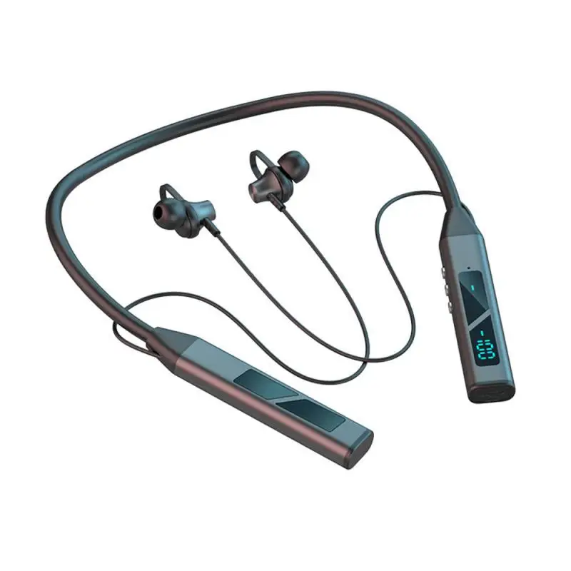 

Hd Call Wireless Bluetooth Headset Sweat Proof Long Standby Tws Headphones Universal 1000mah Sport Earbuds Digital Display