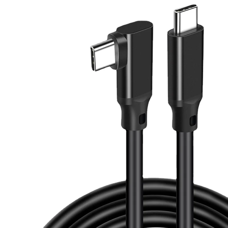 Elbow VR cable Type-c data cable USB3.1 dual male 4K video projection screen cable 3.20G mobile gaming cable link
Elbow VR cable Type-c data cable USB3.1 dual male 4K video projection screen cable 3.20G mobile gaming cable link