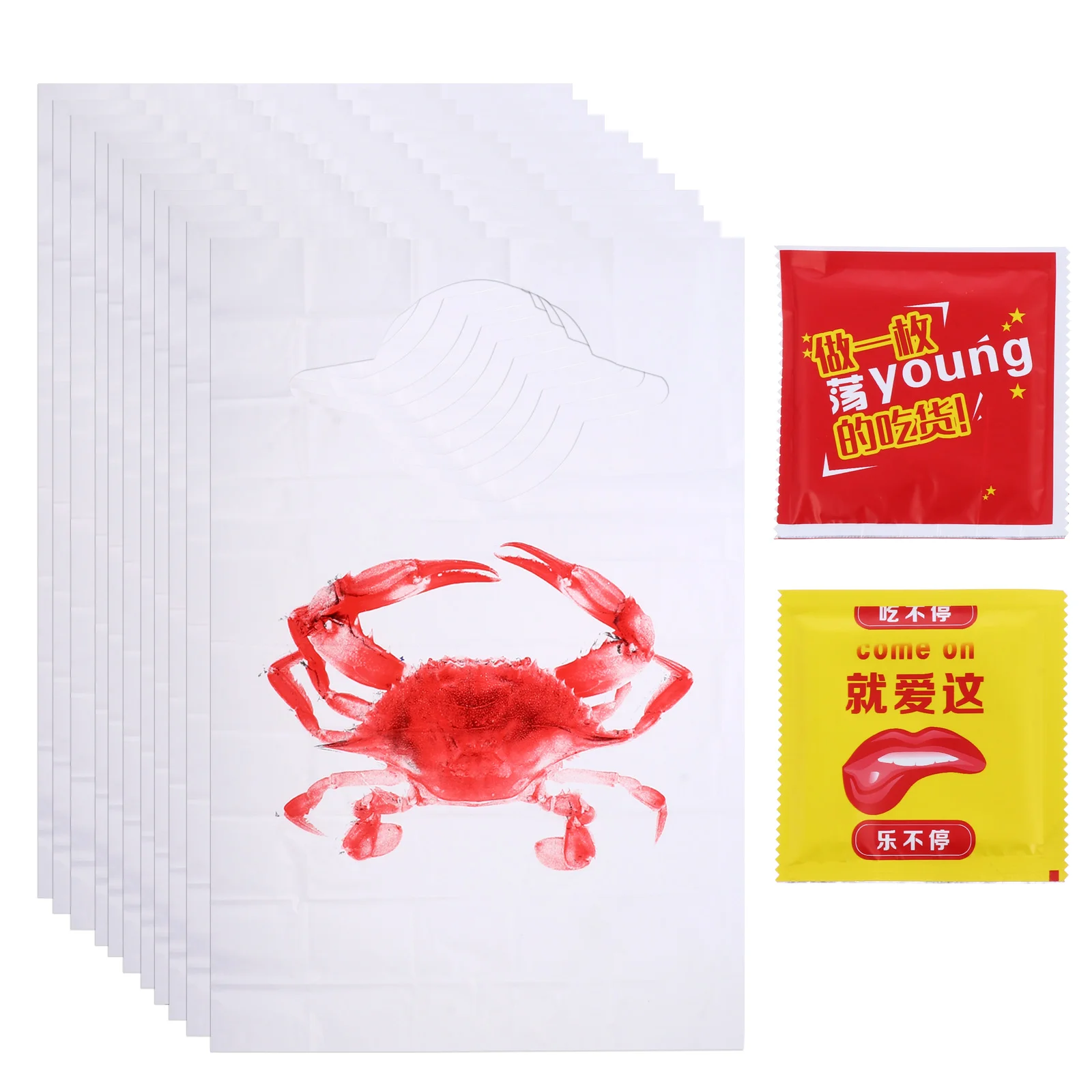 100 Pcs Disposable Apron Plastic Bib Restaurant Waterproof Hot Pot Aprons Sleeveless BBQ
100 Pcs Disposable Apron Plastic Bib Restaurant Waterproof Hot Pot Aprons Sleeveless BBQ