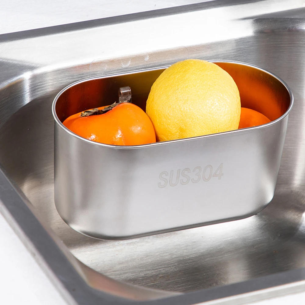 Kitchen Drain Basket 304 Stainless Steel Sink Drain Strainer Basket Vegetable Fruit Filter Sink Shelf Hanging Sink Storage Rack
Kitchen Drain Basket 304 Stainless Steel Sink Drain Strainer Basket Vegetable Fruit Filter Sink Shelf Hanging Sink Storage Rack