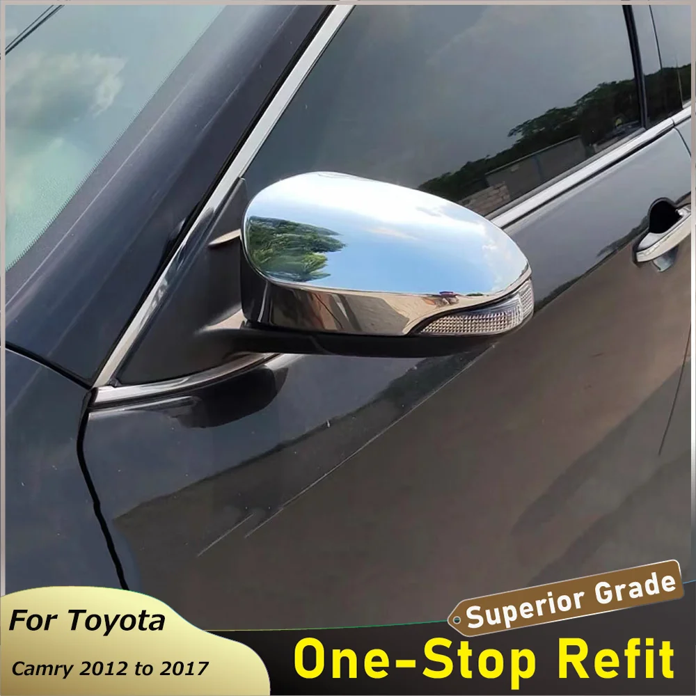 2012 to 2017 For Toyota Camry ABS Chrome Car Side Door Rear View Mirror Cover Frame
2012 to 2017 For Toyota Camry ABS Chrome Car Side Door Rear View Mirror Cover Frame