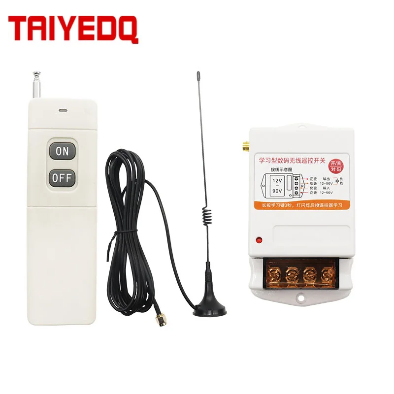 DC 12v Wireless Remote Control Switch 24v 36v Remote Control Power Supply For Water Pump Truck Remote Controller Battery Car
DC 12v Wireless Remote Control Switch 24v 36v Remote Control Power Supply For Water Pump Truck Remote Controller Battery Car