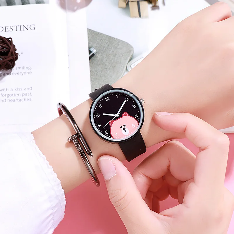 2021 New 1PC Kids Watches Boys Girls Cute Cartoon Bear Silicone Children's Watch Women Ladies Quartz Wristwatches Gifts Clock
2021 New 1PC Kids Watches Boys Girls Cute Cartoon Bear Silicone Children's Watch Women Ladies Quartz Wristwatches Gifts Clock