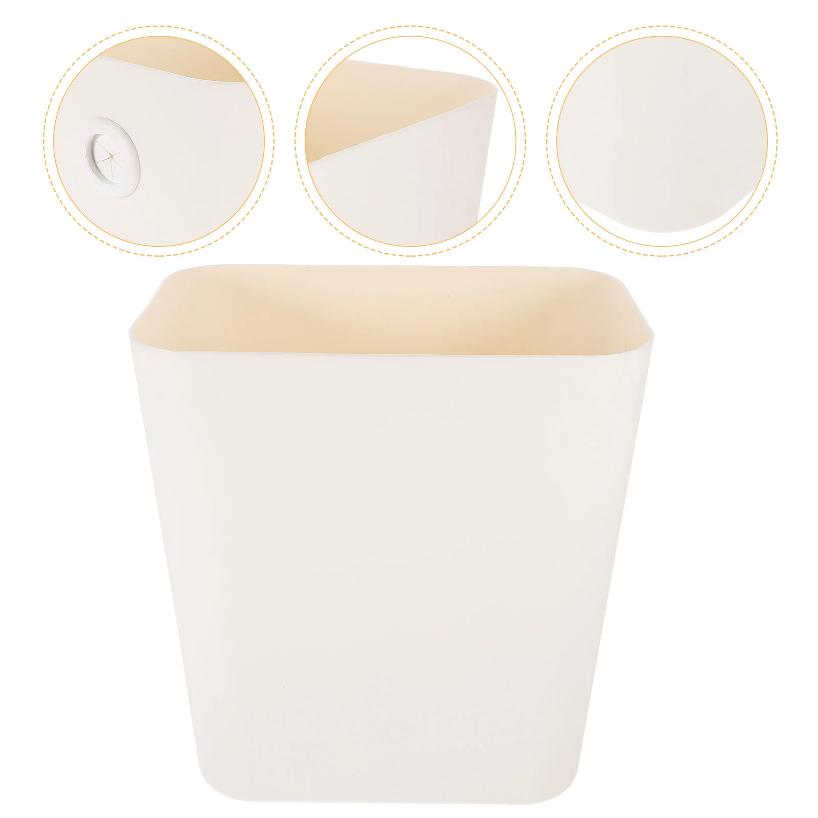 Waste Bin Kitchen Bathroom Office Trash Bucket Bedroom Trash Container Garbage Can 
Waste Bin Kitchen Bathroom Office Trash Bucket Bedroom Trash Container Garbage Can