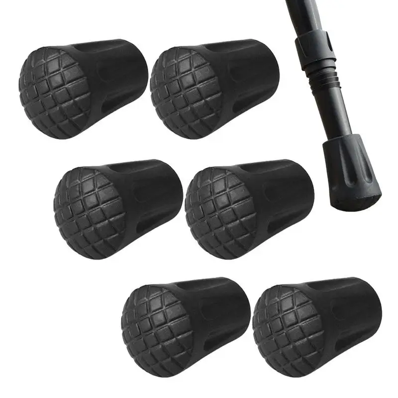 6Pcs/pack Walking Pole Stick Tips 11mm Non-slip.Stick End Trekking Pole Tip Protectors Rubber Pads Replacement For Hiking Stick
6Pcs/pack Walking Pole Stick Tips 11mm Non-slip.Stick End Trekking Pole Tip Protectors Rubber Pads Replacement For Hiking Stick