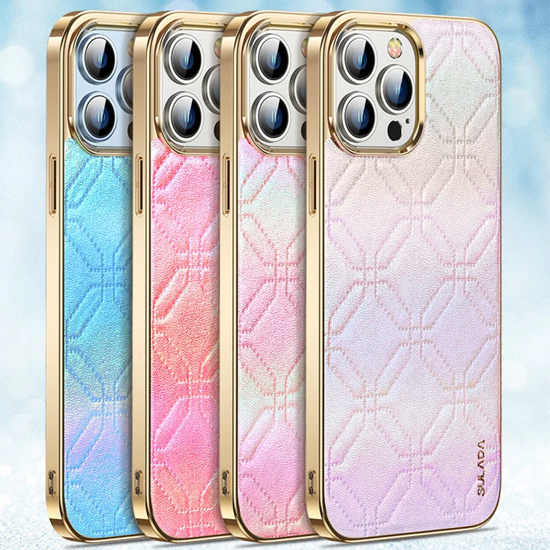 Fashion Dazzle Leather Case for iPhone 14 Pro Max Luxury High Quality Phone Back Cover for iPhone 13 Pro Max 12 Women Girl
Fashion Dazzle Leather Case for iPhone 14 Pro Max Luxury High Quality Phone Back Cover for iPhone 13 Pro Max 12 Women Girl