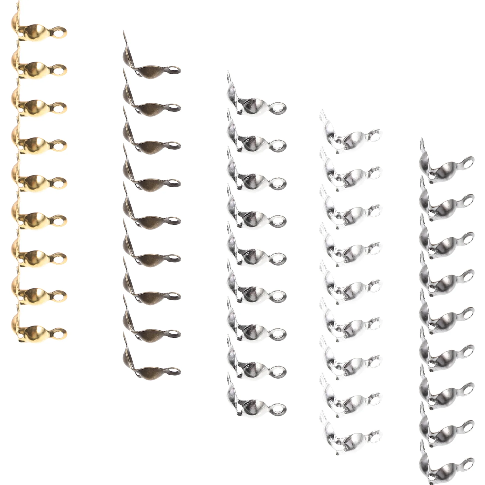 Metal Jewelry Making Accessories Connectors Necklaces Clasp Knot Covers Clasps Bracelet Connecting
Metal Jewelry Making Accessories Connectors Necklaces Clasp Knot Covers Clasps Bracelet Connecting