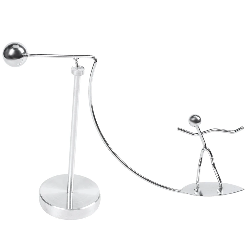 Table Toys, Finger Toys, Stainless Steel Finger Balance Toys, Newton Cradle Weights Mold Metal Craft Surfing Villain Art Swing D 
Table Toys, Finger Toys, Stainless Steel Finger Balance Toys, Newton Cradle Weights Mold Metal Craft Surfing Villain Art Swing D