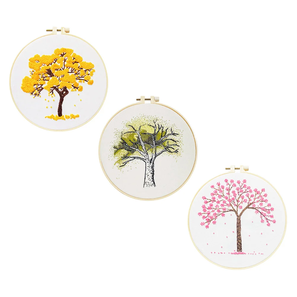 Embroidery Kit Cross Diy Beginners Tree Stitching Kitssewing Flower Crafts Frame Set Pattern Material Starter Supplies Tool
Embroidery Kit Cross Diy Beginners Tree Stitching Kitssewing Flower Crafts Frame Set Pattern Material Starter Supplies Tool