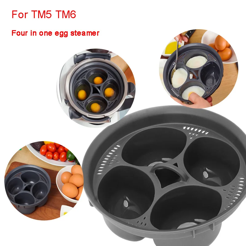 For Thermomix TM5 TM6 Egg Poachers 4in1 Egg Cooker Tools Multifunctional Steam Basket Egg Boiler Kitchen Accessory
For Thermomix TM5 TM6 Egg Poachers 4in1 Egg Cooker Tools Multifunctional Steam Basket Egg Boiler Kitchen Accessory
