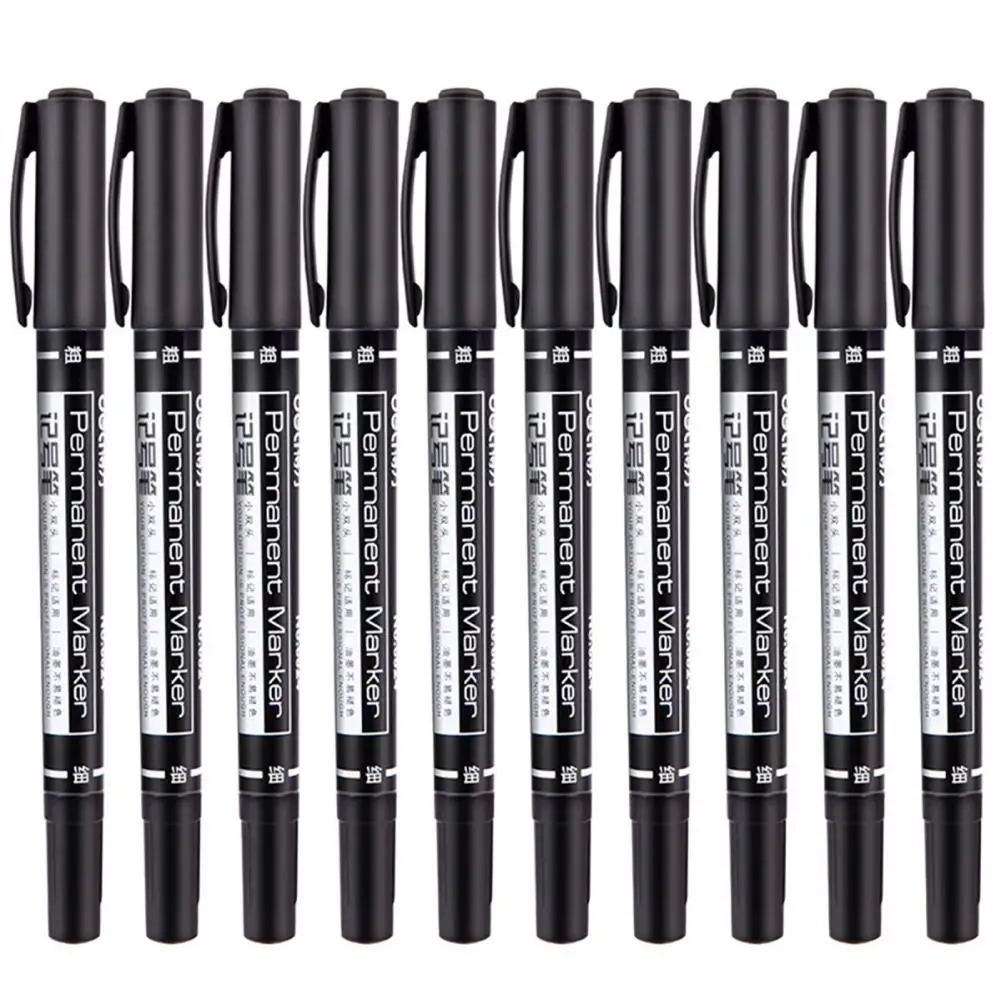 0.5/1mm 1pc Black Blue Markers Double Tip Permanent Art Markers Pens Fine Point Waterproof Sketchbook Painting Paint Markers
0.5/1mm 1pc Black Blue Markers Double Tip Permanent Art Markers Pens Fine Point Waterproof Sketchbook Painting Paint Markers