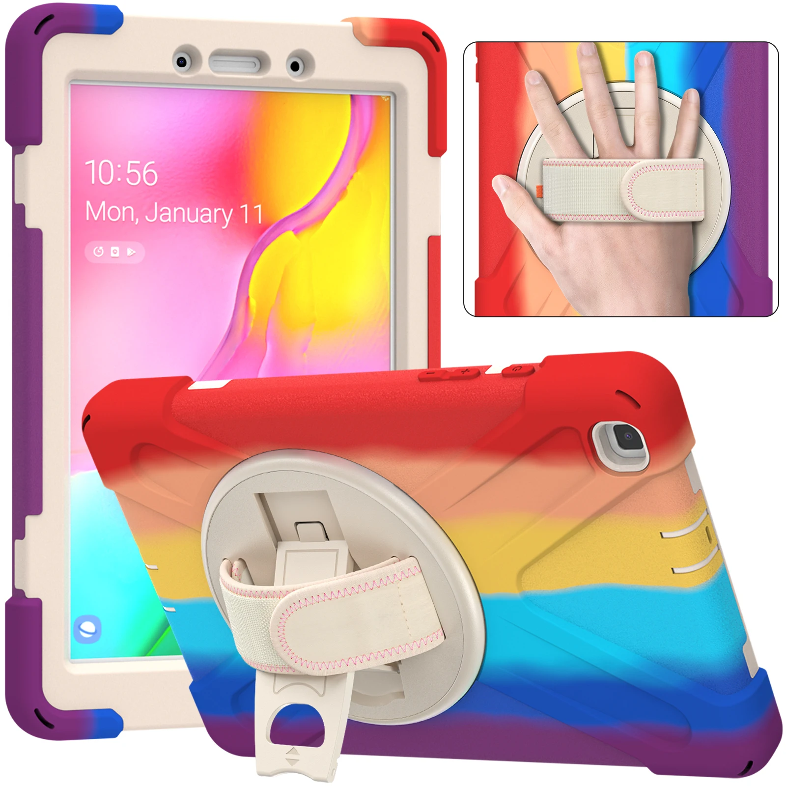 Чехол для Samsung Galaxy Tab A 8,0 дюйма, 2019 дюйма, Φ T295 T297, оболочка, сверхпрочный чехол с ремешком на руку для Samsung Tab A 8,0 дюйма, чехол T290
Чехол для Samsung Galaxy Tab A 8,0 дюйма, 2019 дюйма, Φ T295 T297, оболочка, сверхпрочный чехол с ремешком на руку для Samsung Tab A 8,0 дюйма, чехол T290