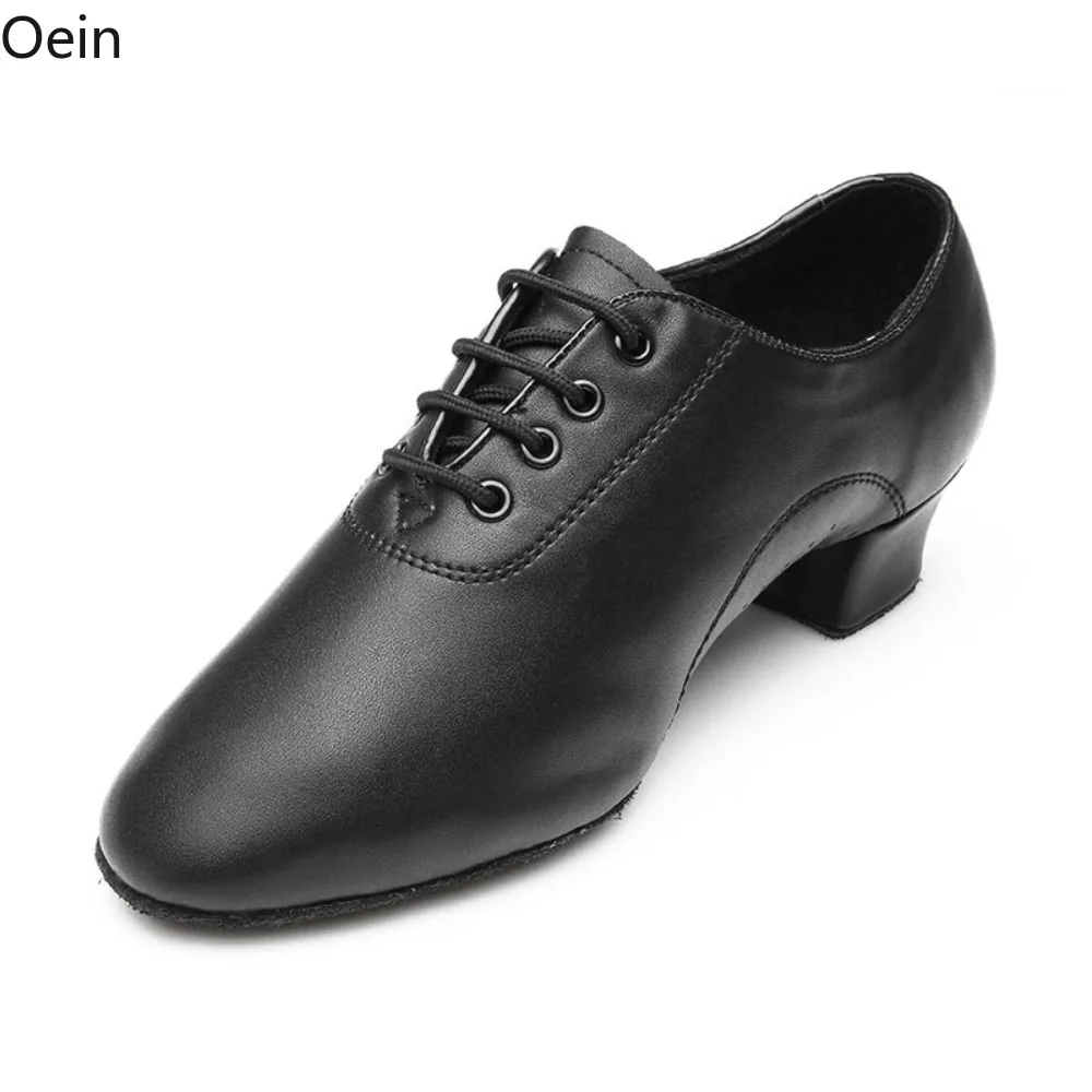 Men Latin Tango Salsa Dance Shoes Black Ballroom Heeled Leather Indoor For Adult
Men Latin Tango Salsa Dance Shoes Black Ballroom Heeled Leather Indoor For Adult