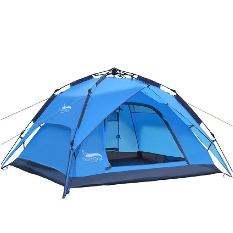 Camping Double Layer Tent Automatic 3-4 Person Outdoor Tent Travel Tourism Tents Waterproof Sun Shelter Family Awning
Camping Double Layer Tent Automatic 3-4 Person Outdoor Tent Travel Tourism Tents Waterproof Sun Shelter Family Awning