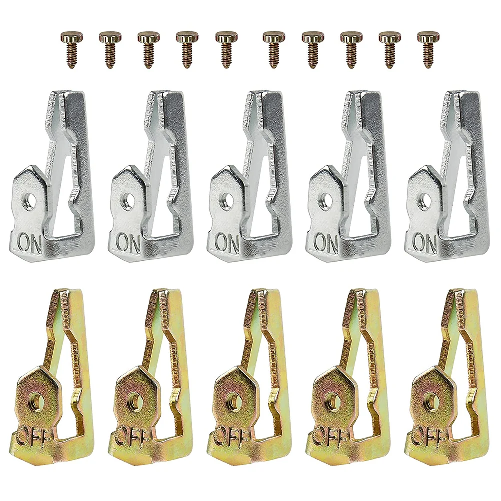 20pc 156T1978A Time Switch Replacement Trippers For Intermatic Fit T100 Series Time Switch Replacement Release Kit
20pc 156T1978A Time Switch Replacement Trippers For Intermatic Fit T100 Series Time Switch Replacement Release Kit