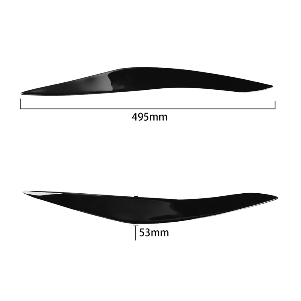 New Practical Car Accessories Headlight Trim Eyelid Eyebrow Trim 2pcs Front Headlight Eyebrow Cover Gloss Black
New Practical Car Accessories Headlight Trim Eyelid Eyebrow Trim 2pcs Front Headlight Eyebrow Cover Gloss Black