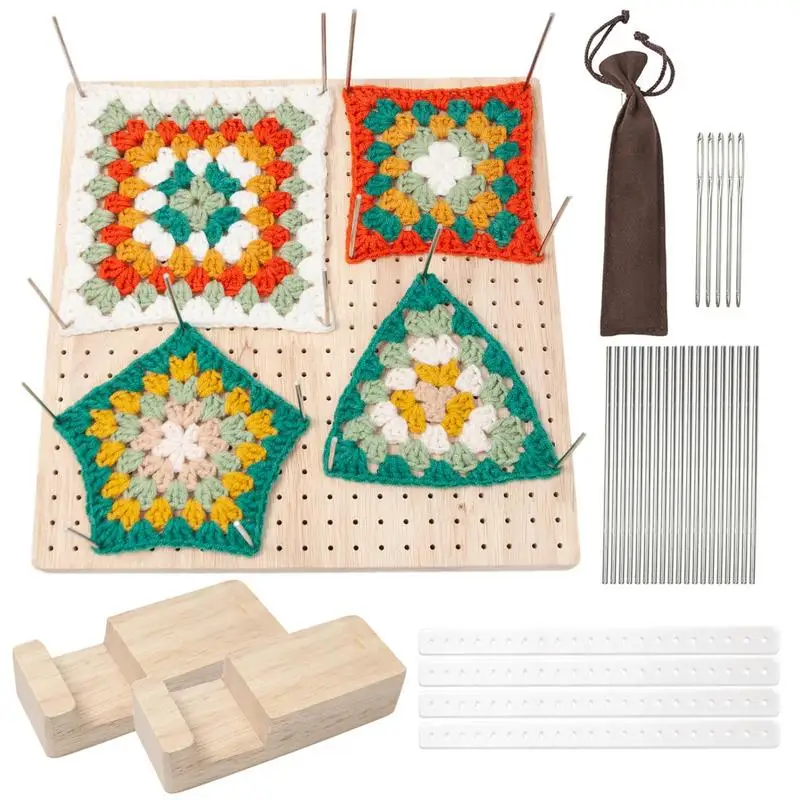 Wooden Blocking Board Square Embroidery Display Frame 4 Steel Pins Embroidery Display Frame Mounting Board Handcraft Supplies
Wooden Blocking Board Square Embroidery Display Frame 4 Steel Pins Embroidery Display Frame Mounting Board Handcraft Supplies