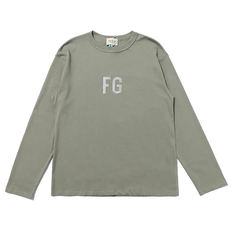 Reflective Laser Colorful Rich Letters FG High Street Loose Round Neck Long Sleeve T-Shirt Men
Reflective Laser Colorful Rich Letters FG High Street Loose Round Neck Long Sleeve T-Shirt Men