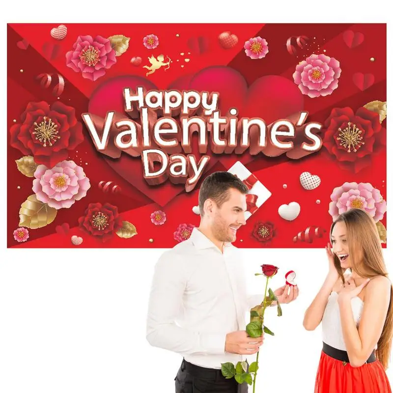 Happy Valentine's Day Banner Theme Valentine's Day Party Banner 73 X 43 Inch Valentine's Day Photography Background For Romantic
Happy Valentine's Day Banner Theme Valentine's Day Party Banner 73 X 43 Inch Valentine's Day Photography Background For Romantic