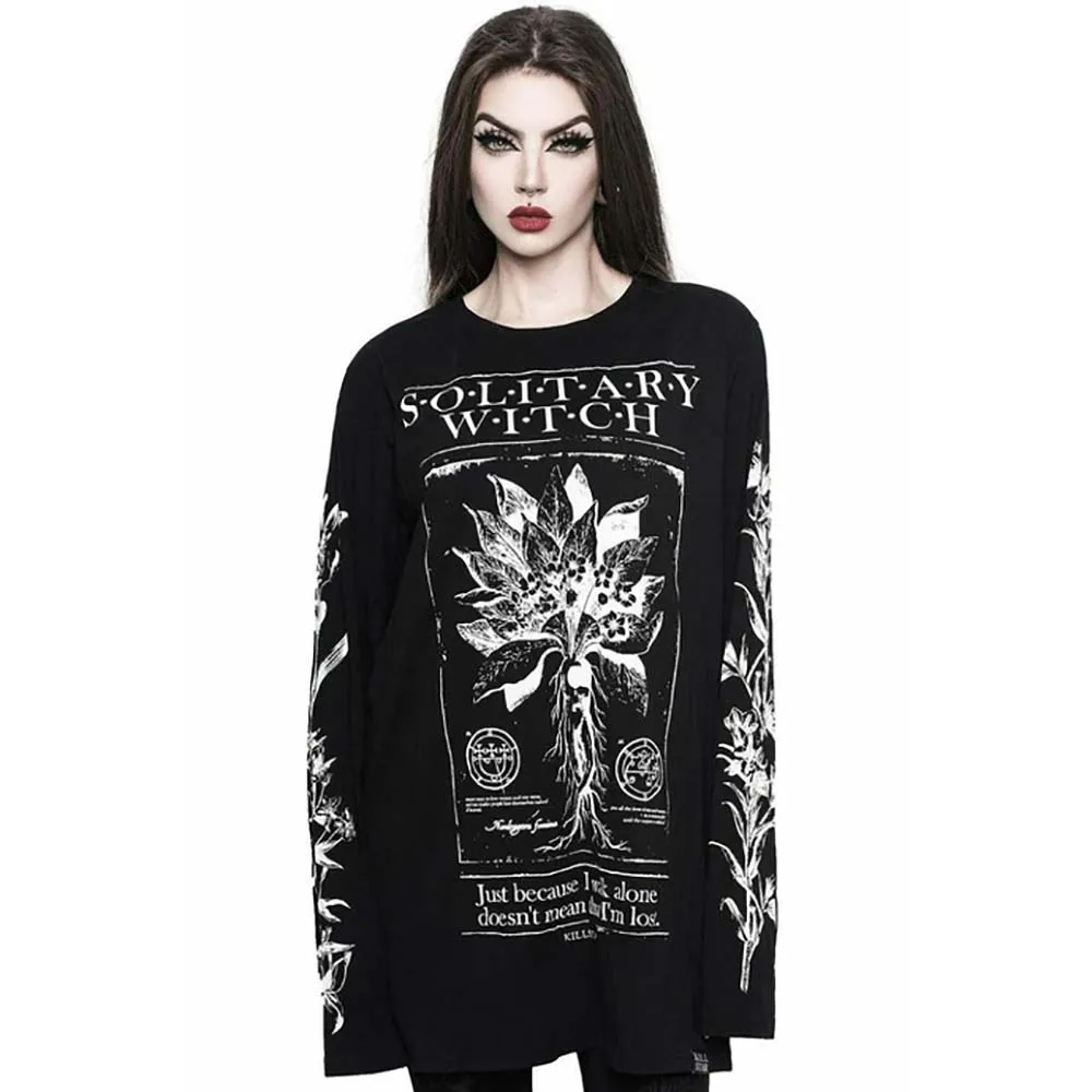 Rosteic Gothic Women T-Shirt Y2K Black Gothic Casual Letter Floral Print Tshirts Long Sleeve Streetwear Goth Punk Funny Tshirt
Rosteic Gothic Women T-Shirt Y2K Black Gothic Casual Letter Floral Print Tshirts Long Sleeve Streetwear Goth Punk Funny Tshirt