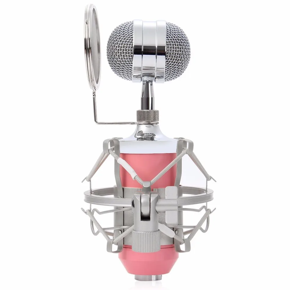 

Микрофон BM 8000 для караоке, Студийный конденсаторный микрофон BM8000, для записи пения, компьютера, онлайн-обучения