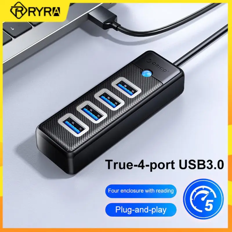 RYRA 4 порта USB C концентратор 3,0 Type C OTG адаптер для ПК Компьютерные аксессуары Macbook Pro 5 Гбит/с высокоскоростной расширитель 
RYRA 4 порта USB C концентратор 3,0 Type C OTG адаптер для ПК Компьютерные аксессуары Macbook Pro 5 Гбит/с высокоскоростной расширитель